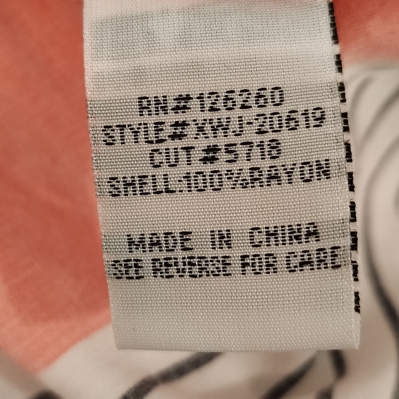 Velvet Heart Womens Small Lightweight Striped High Low Button Up - Picture 6 of 8